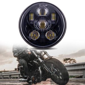 5-3 / 4 pulgadas 5.75 pulgadas faro de proyecci¨®n LED redondo para motocicletas Harley
