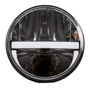 Accesorios para motocicletas Harley / Royal Enfield Luces LED redondas de 7 '' Faros delanteros automotrices de 7 pulgadas con haz sellado