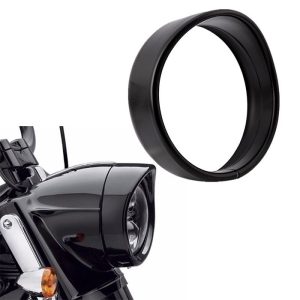 Morsun 5.75 pulgadas LED faro decorar anillo de ajuste para tapa de cubierta de Harley