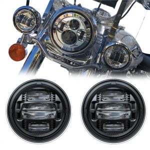 Luz antiniebla auxiliar para motocicleta m¨¢s nueva de Morsun para Honda GL1800 Goldwing 2012-2017 luz de conducci¨®n