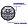 4.5 Inch 54W High Powered LED Fog Light For Harley Motorcycle - Image 2