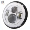 Auto Lighting System 7 Inch Round Headlight With High Low Beam LED Headlamp For Motorcycle For Hummer/for Royal Enfield - Image 5