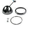 Morsun 5.75inch Round Headlight Housing Mounting Bracket For Motorcycle Accessories