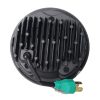 Morsun Double LED Headlight For Harley Fat Bob Headlamp With Halo Low Beam 5.75inch - Image 3