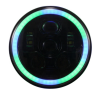 RGB Halo LED Headlight 7 Inch For Jeep Wrangler JK JL Multi Function RGB Headlamp - Image 5