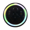 RGB Halo LED Headlight 7 Inch For Jeep Wrangler JK JL Multi Function RGB Headlamp - Image 10